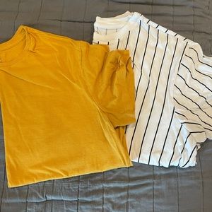 Set of tshirts from target